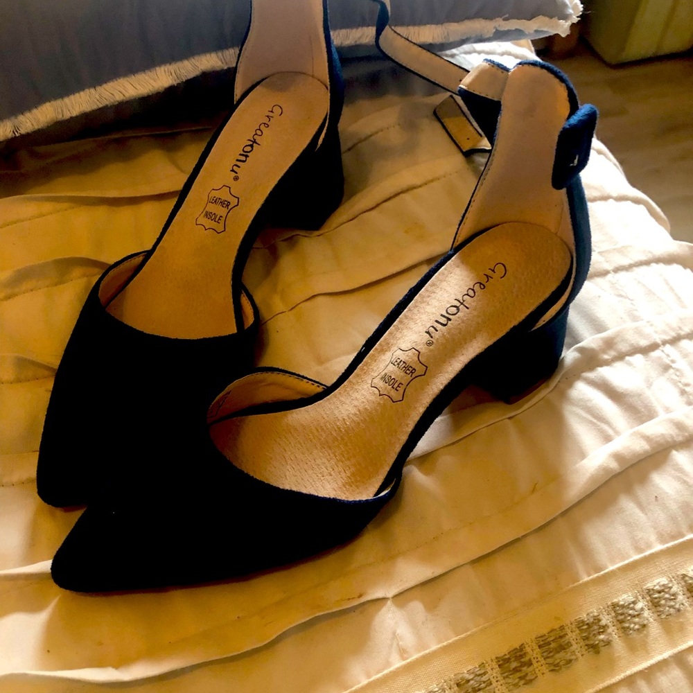 Blue suede shoes